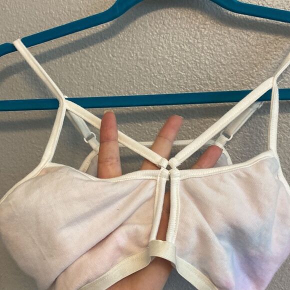 Strappy tie dye bralette- Size Large - Picture 2 of 7
